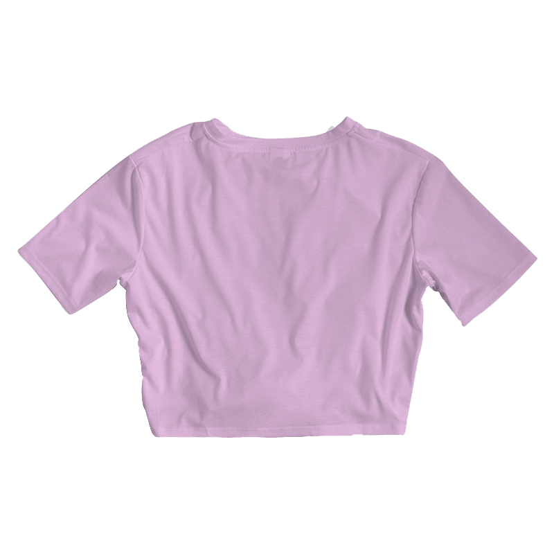 Baalid / Twist-Front Cropped Tee