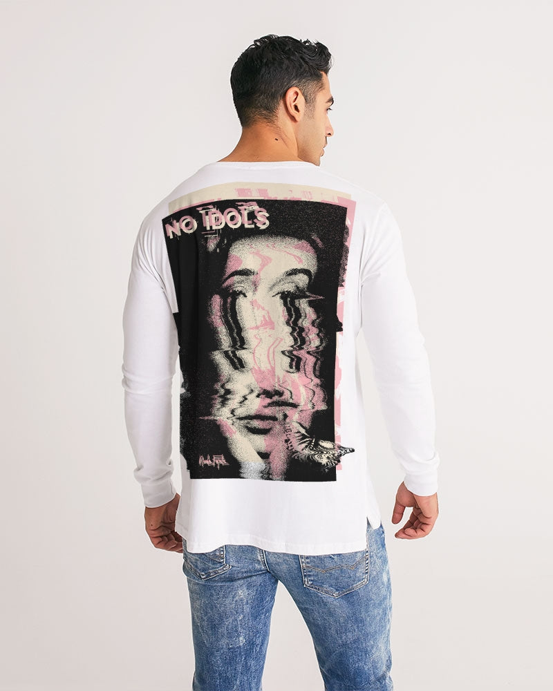 NoIdols / Long Sleeve Tee / Pink/Sand