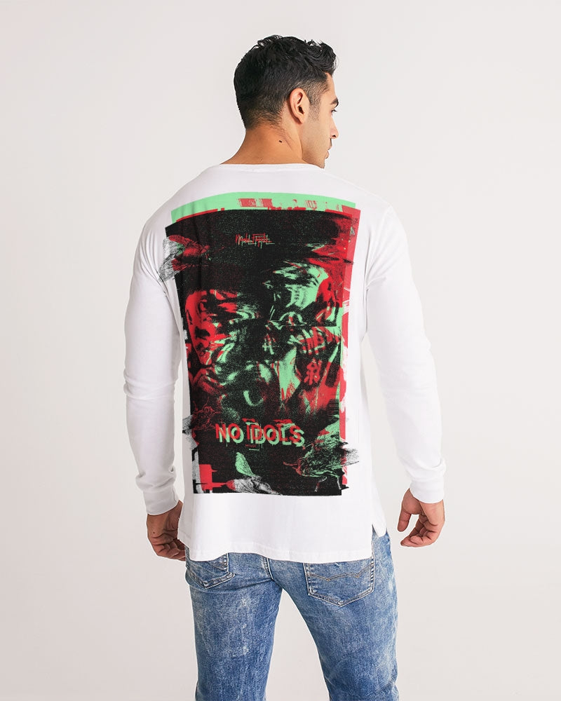 NoIdols / Long Sleeve Tee / Green/Red