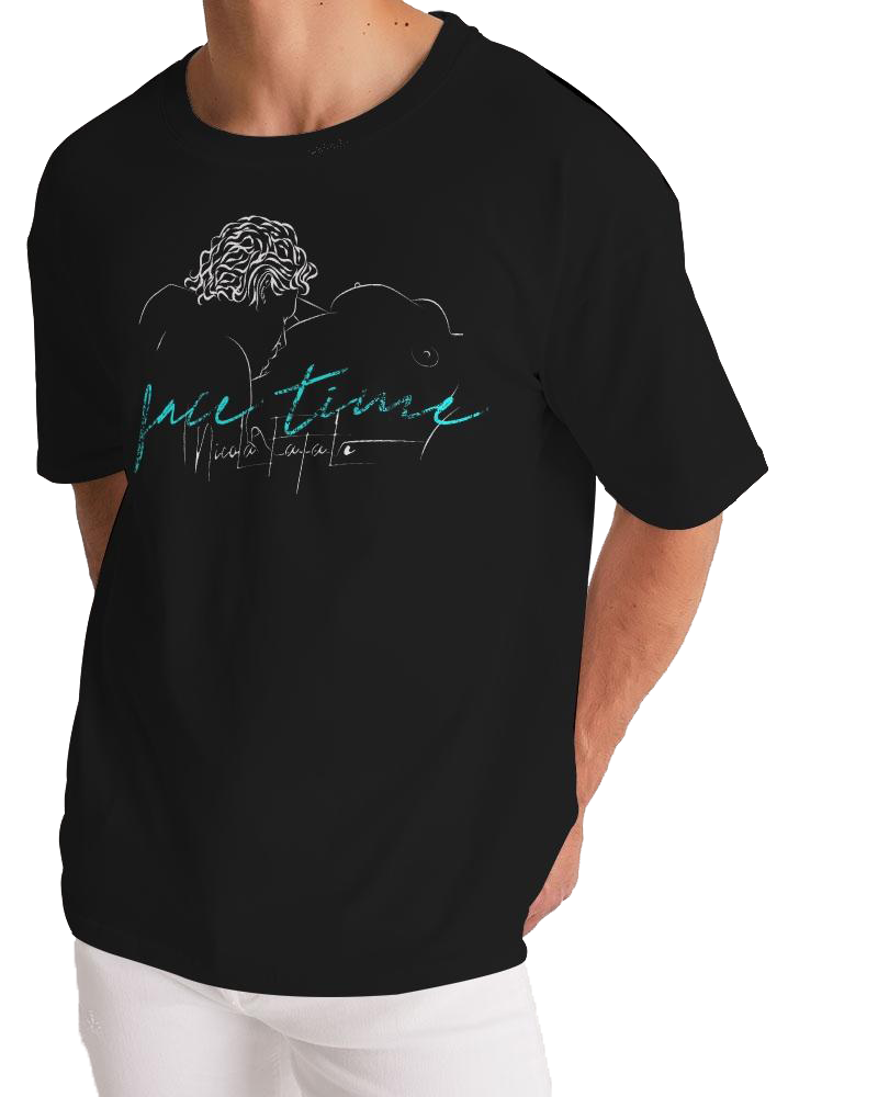FaceTime / Black / Heavyweight Tee