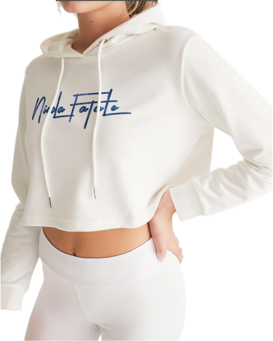 Hearts / Cropped Hoodie / By Nicola Fatale - Nicola Fatale