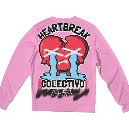 Heartbreak Colectivo / Crewneck / Pink / By Nicola Fatale - Nicola Fatale